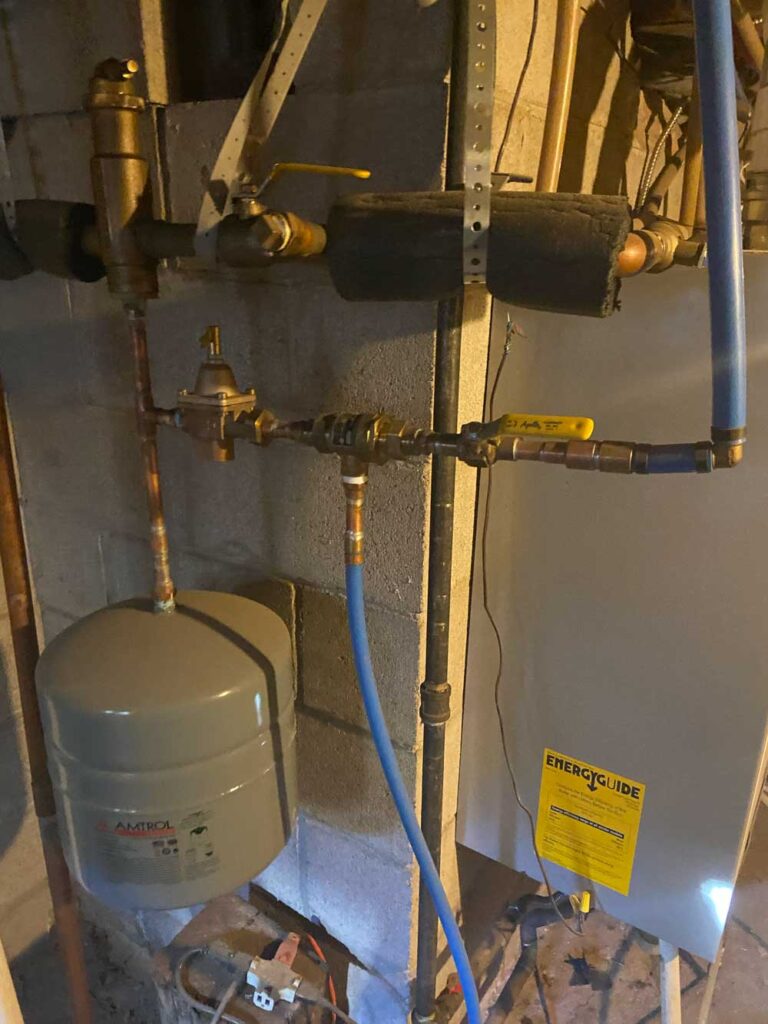 Gas Line Connection - JC Mechanical