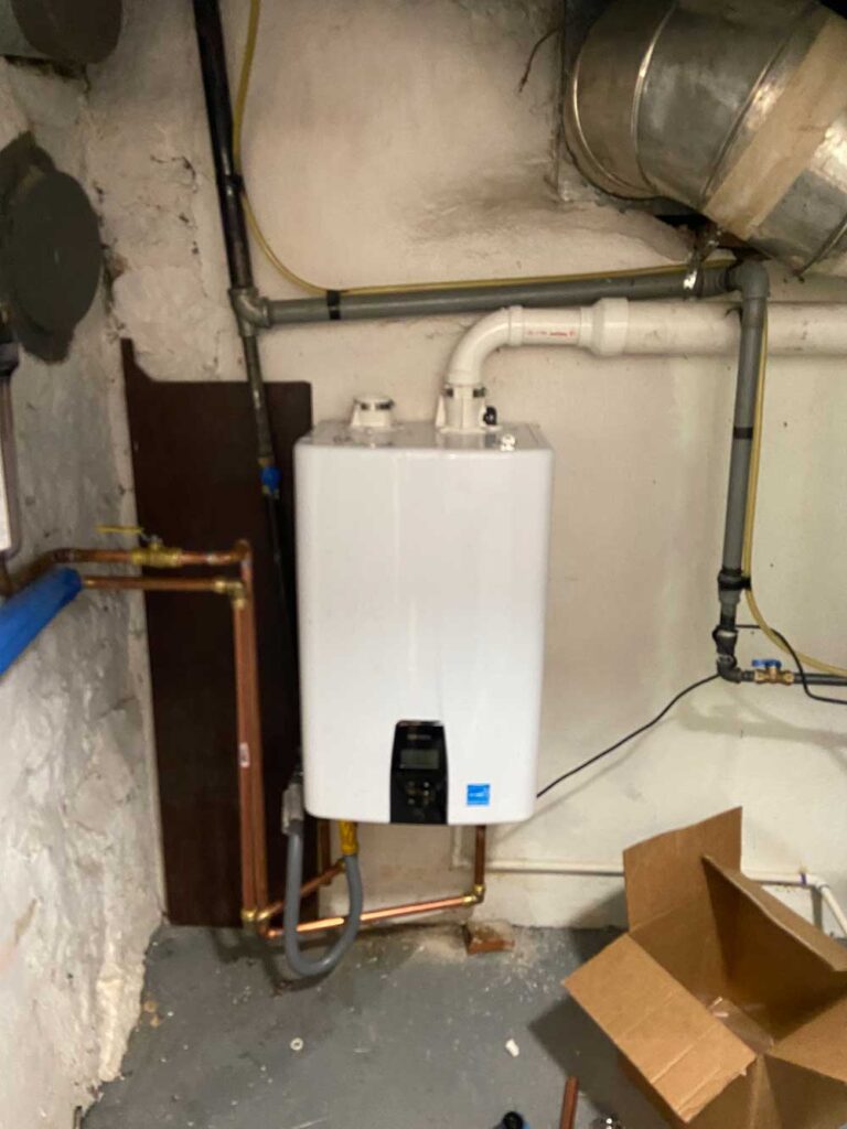 Advantage of Tankless Water Heater - JC Mechanical