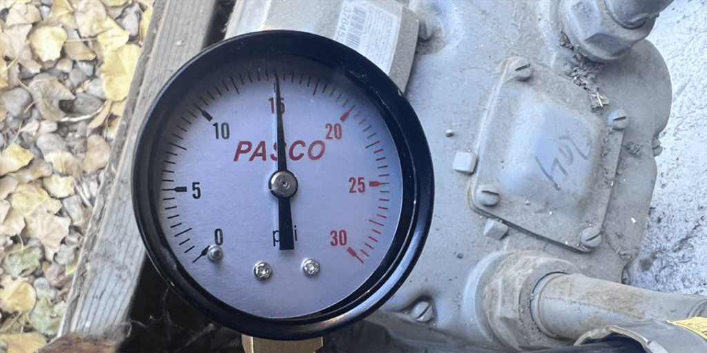 Gas Pressure Testing in denver